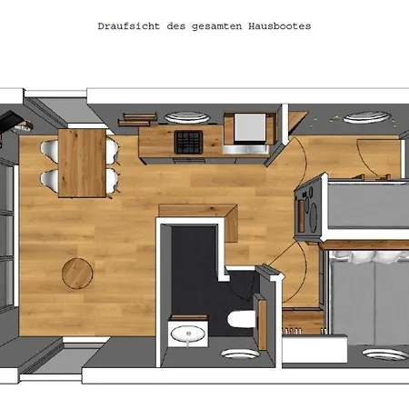 Fiete Unshusboot Holiday home Grossenbrode